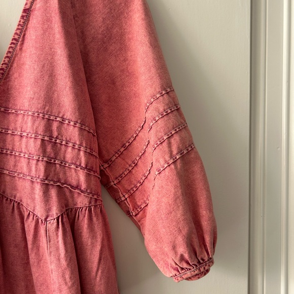 Free People Sweet Surrender Denim Mini Dress - Picture 5 of 7